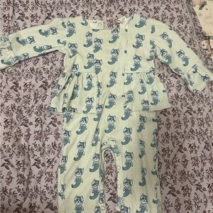 Kate Quinn ruffle jumpsuit